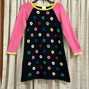 Hanna Andersson Flower Sweater Dress
